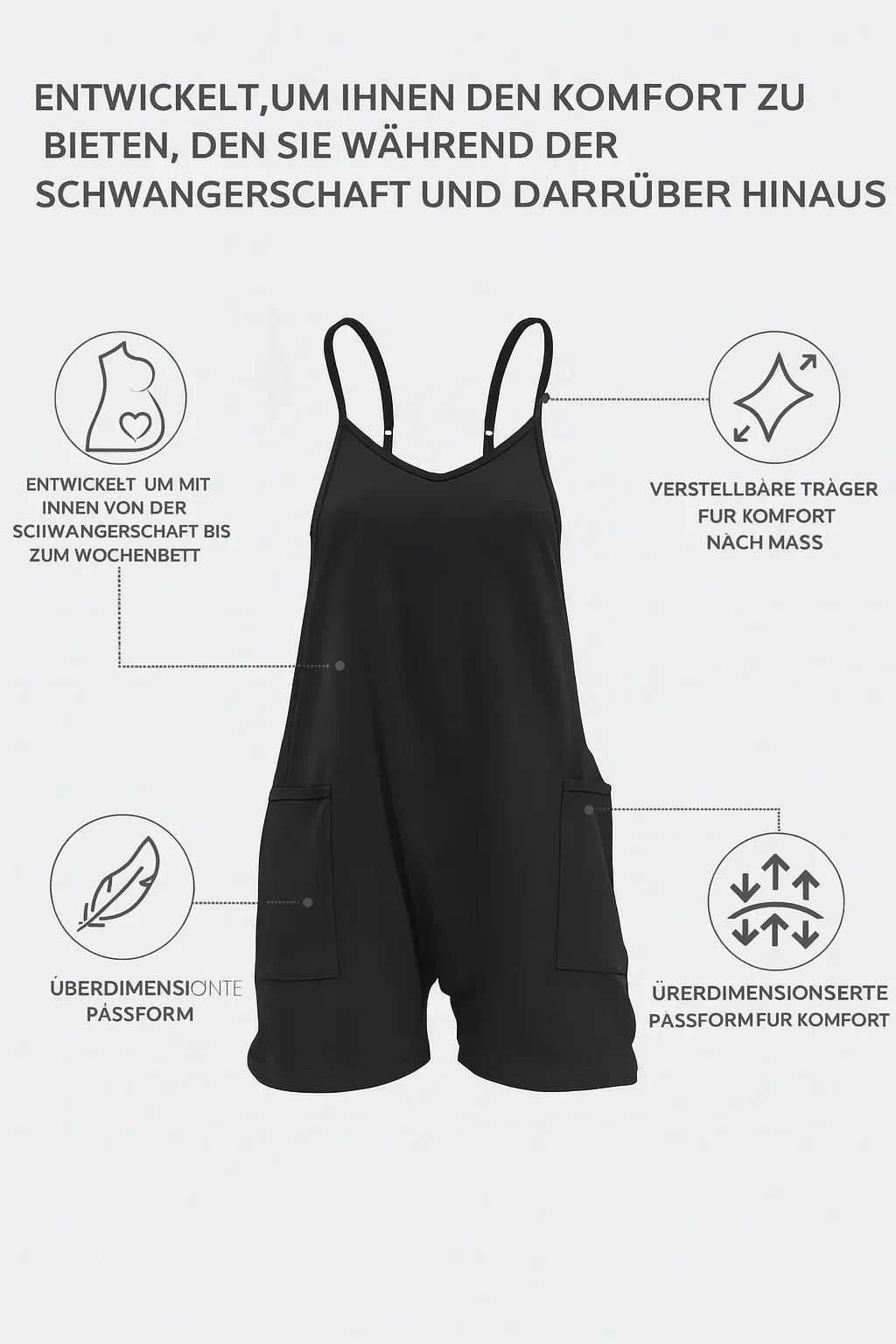 Perfekt Mami JumpSuit Short