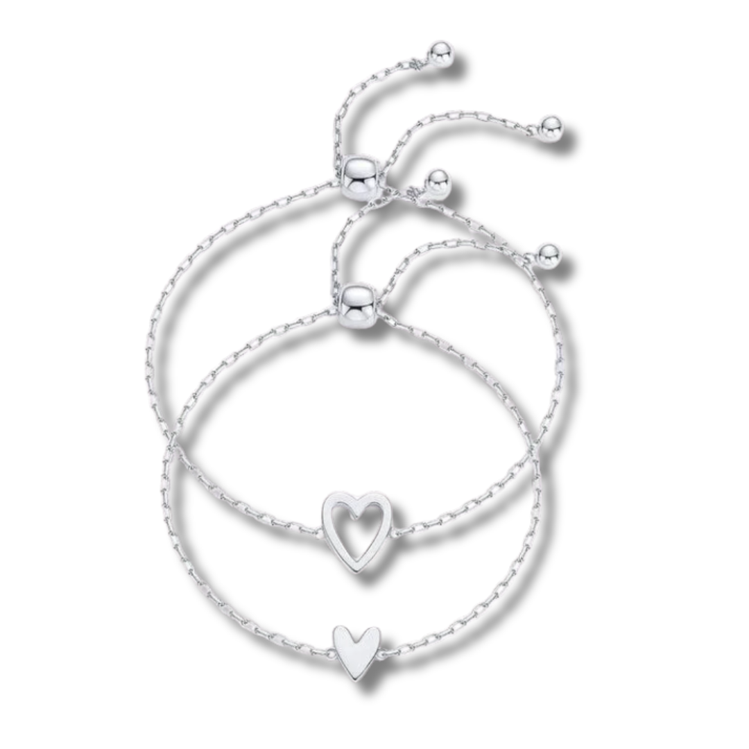Armband-Set | Unzertrennbare Herzen