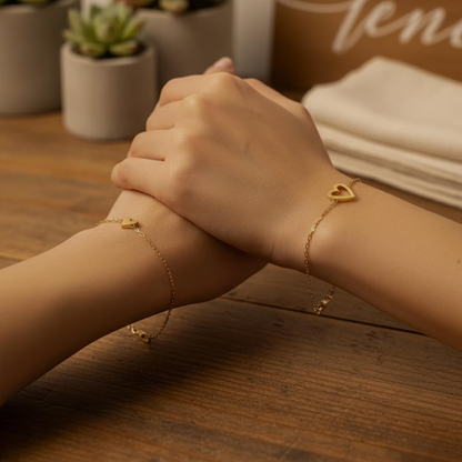 Armband-Set | Unzertrennbare Herzen