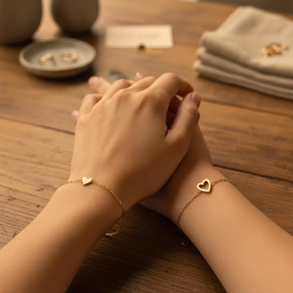 Armband-Set | Unzertrennbare Herzen
