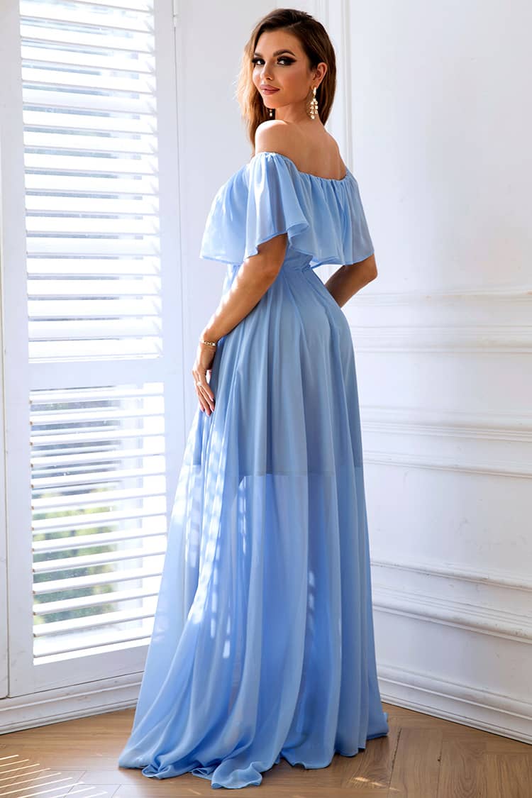 Robe Bleue Invité Mariage  Champêtre