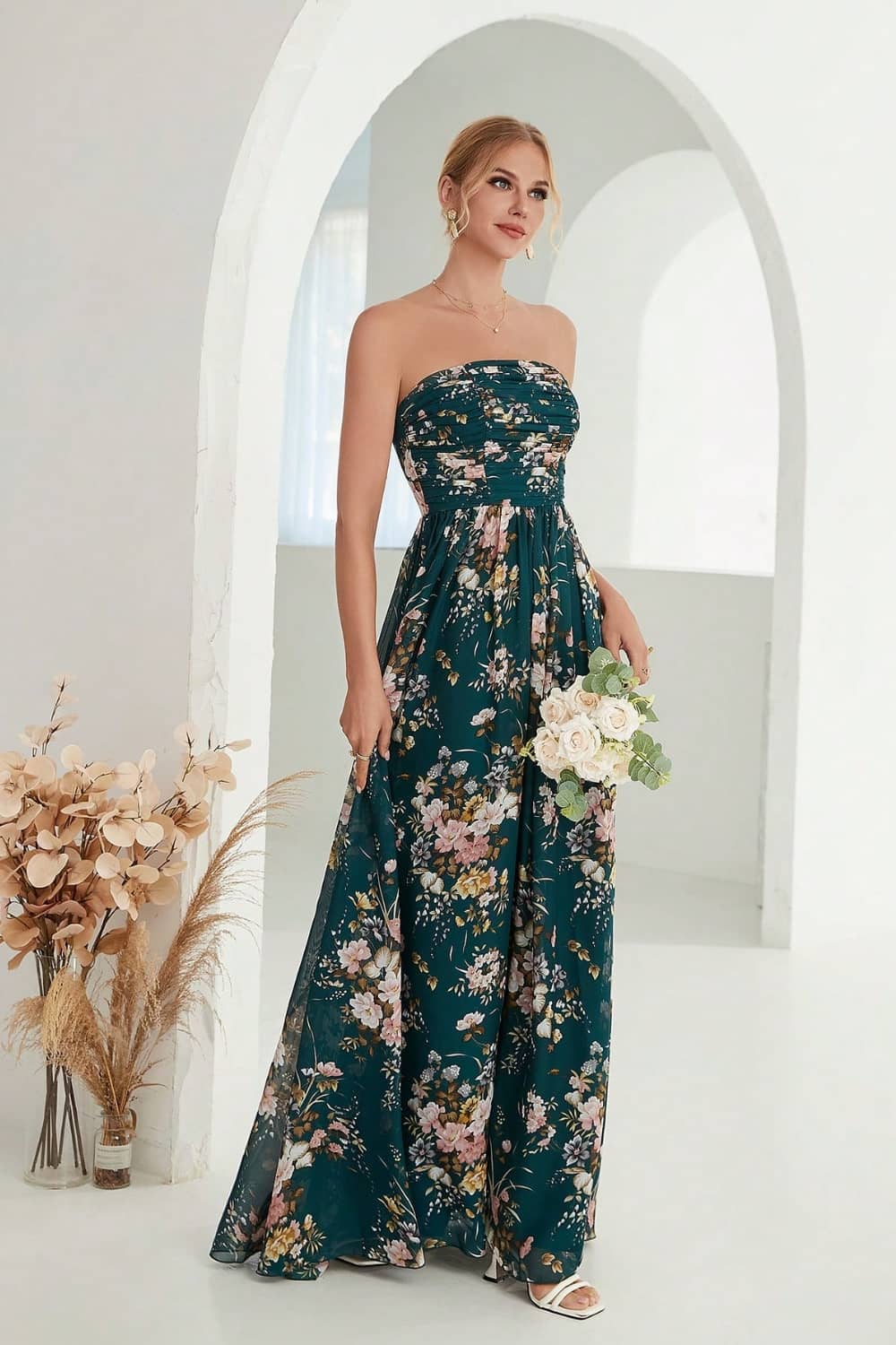 Robe Fleurie Bustier