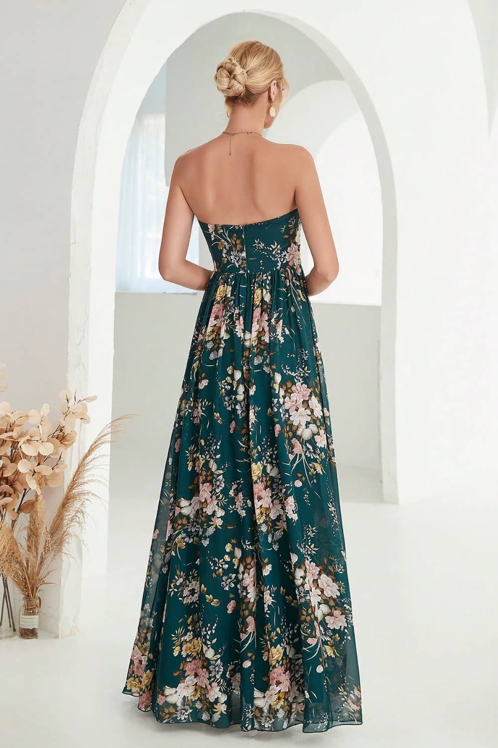 Robe Fleurie Bustier