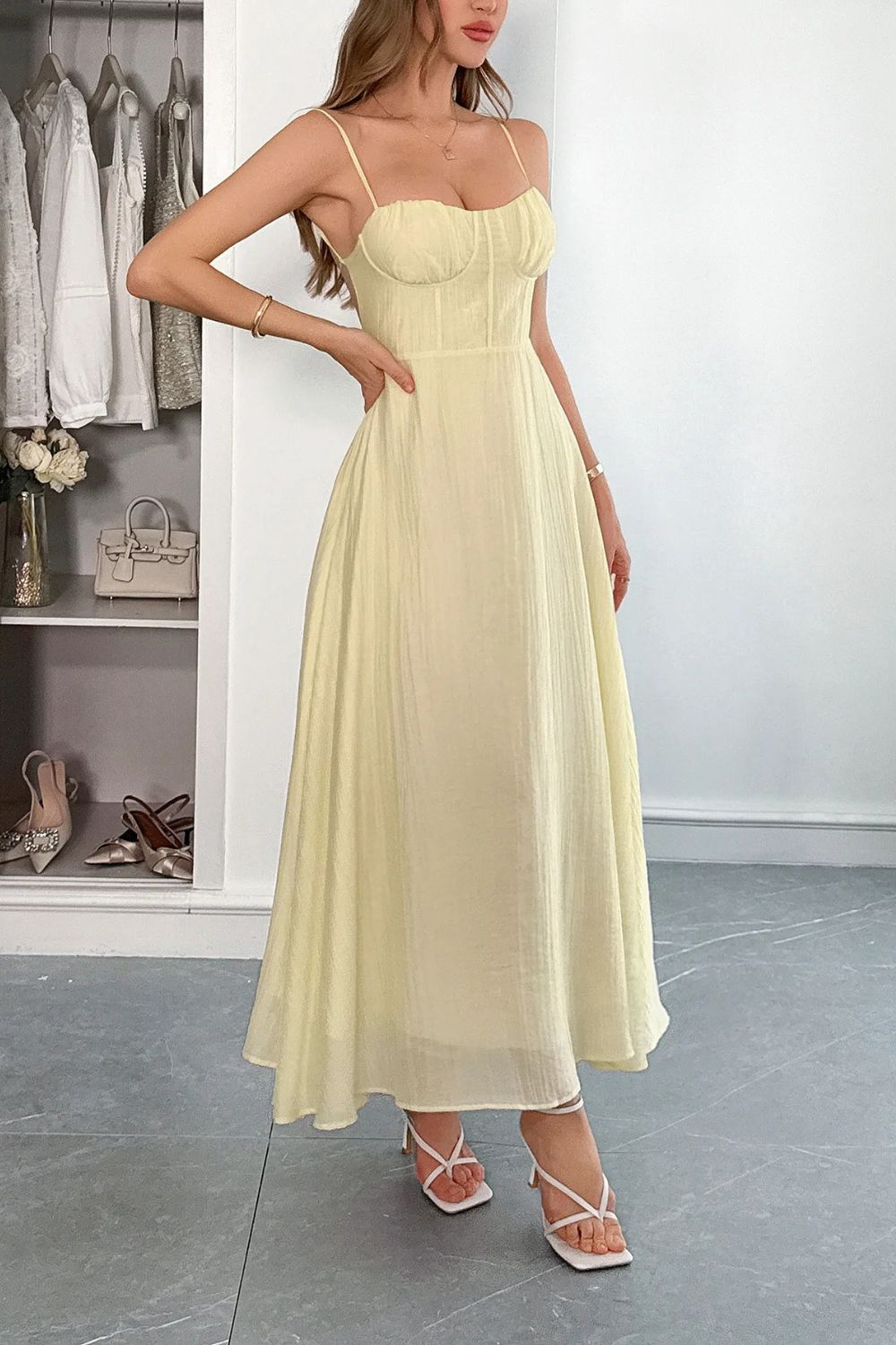 Robe Bustier Longue  Mariage