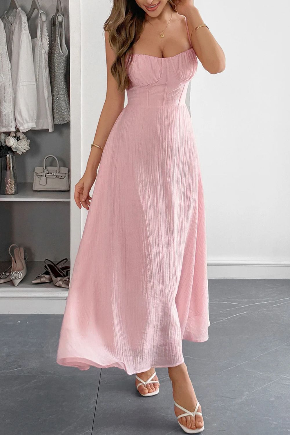 Robe Bustier Longue  Mariage