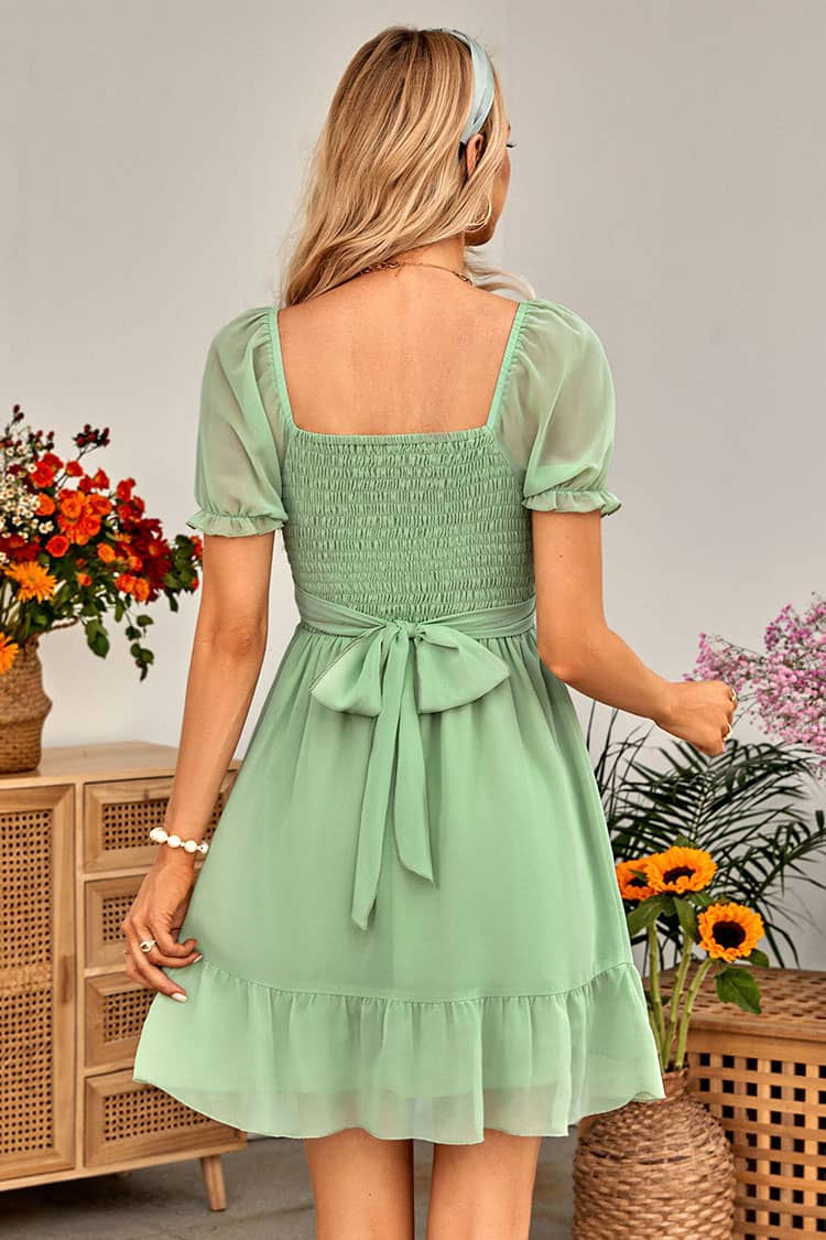 Robe Cérémonie Champêtre Chic  Courte