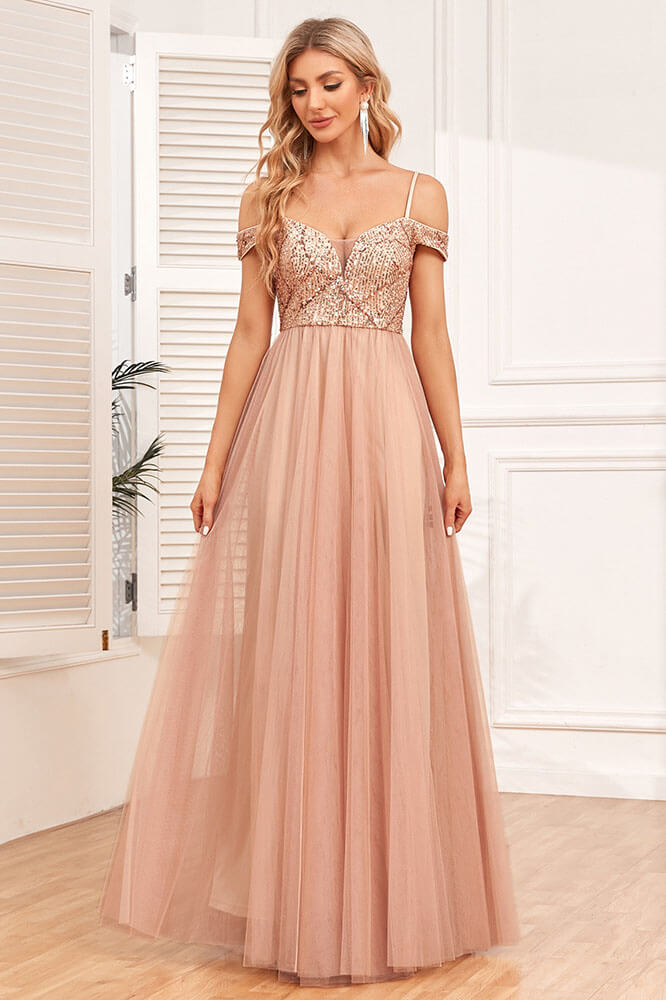 Robe Cérémonie Champêtre  Nude