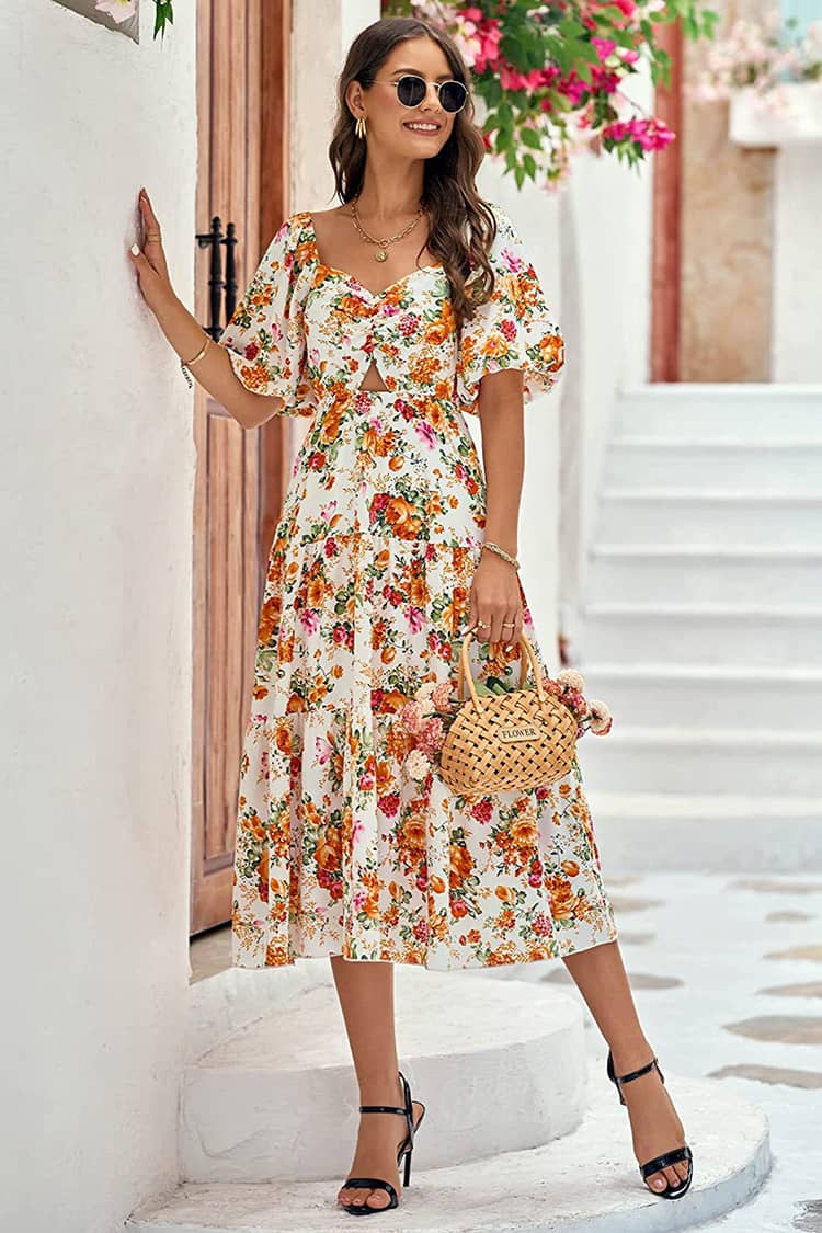 Robe Champêtre  Années 50