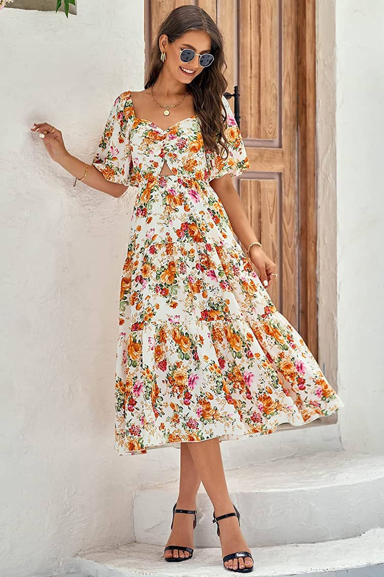 Robe Champêtre  Années 50