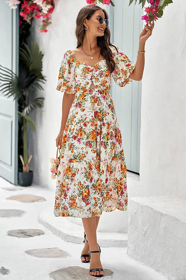 Robe Champêtre  Années 50