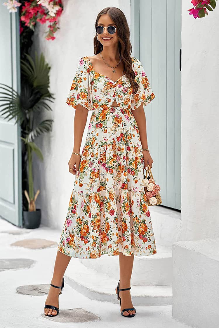 Robe Champêtre  Années 50