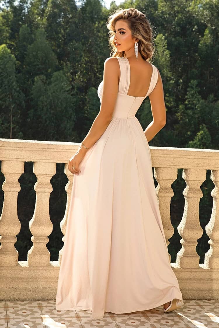 Robe Champêtre  Beige