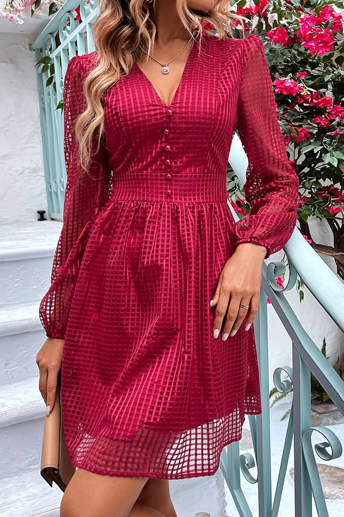 Robe Champêtre  Burgundy
