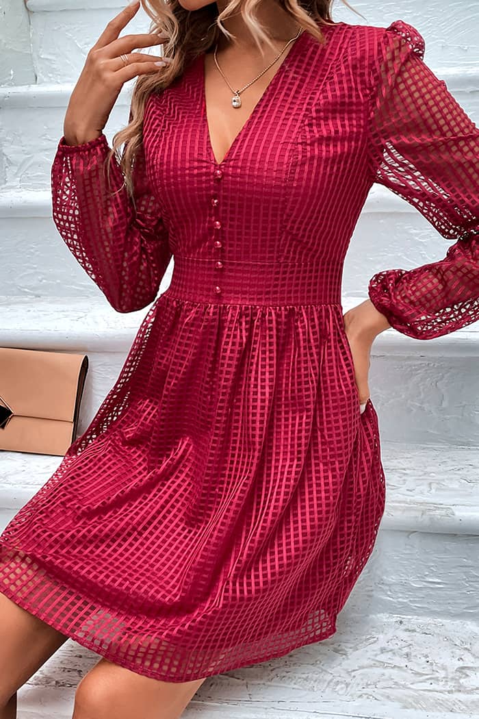 Robe Champêtre  Burgundy