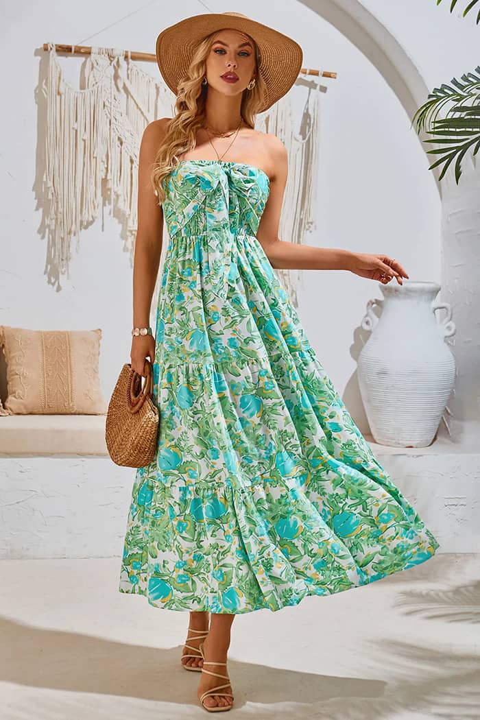 Robe Champêtre  Colorée