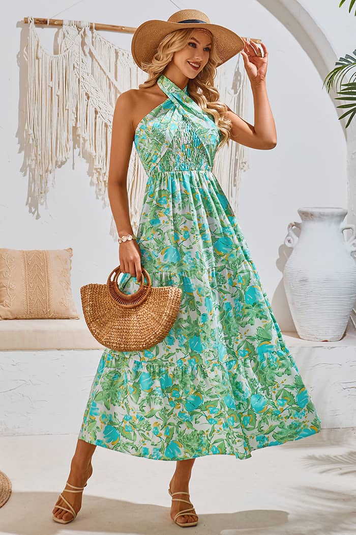 Robe Champêtre  Colorée