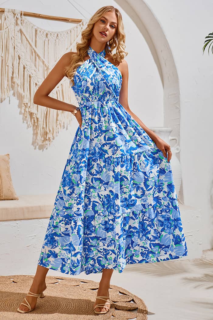 Robe Champêtre  Colorée