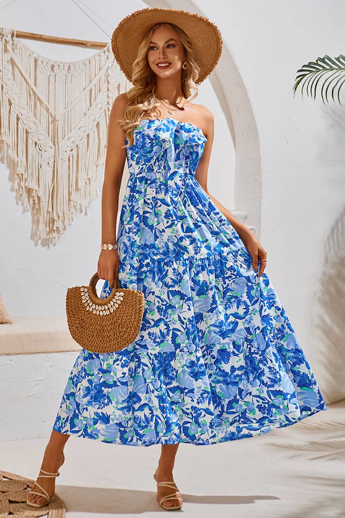 Robe Champêtre  Colorée