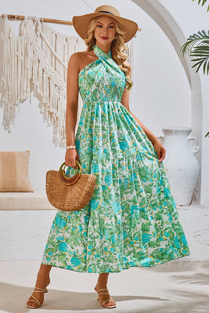 Robe Champêtre  Colorée