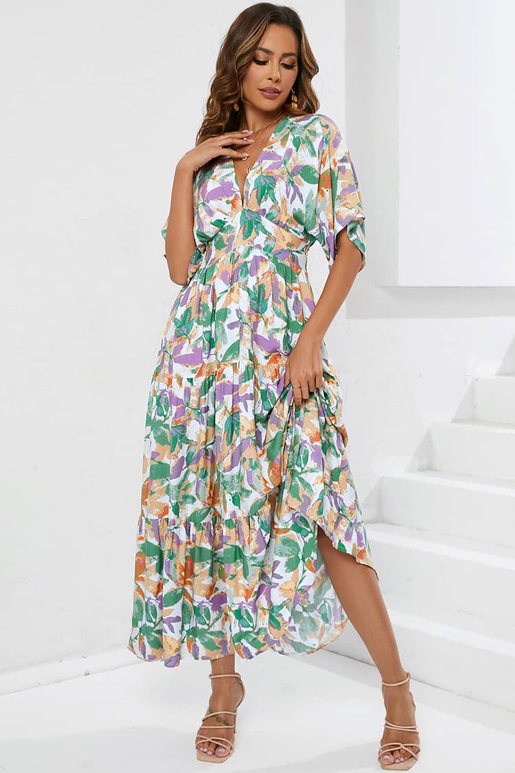 Robe Champêtre  Décolleté