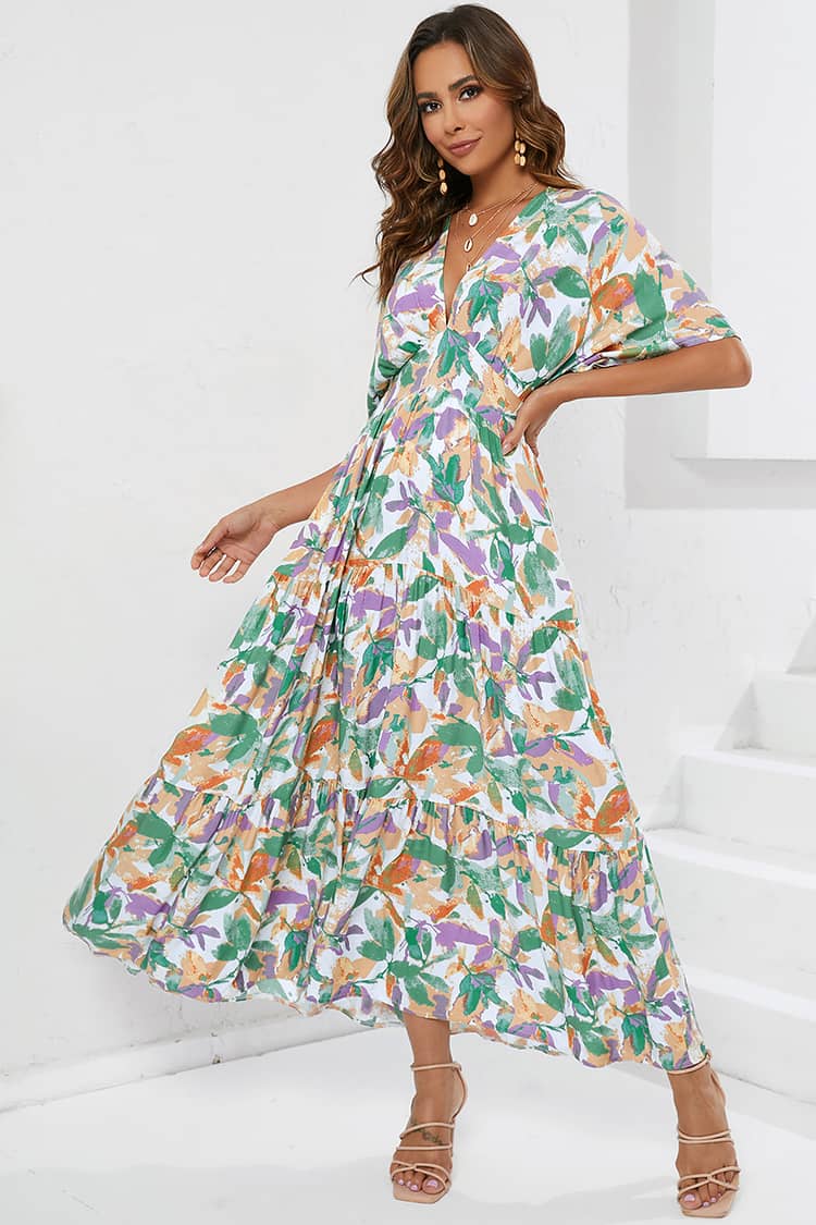 Robe Champêtre  Décolleté