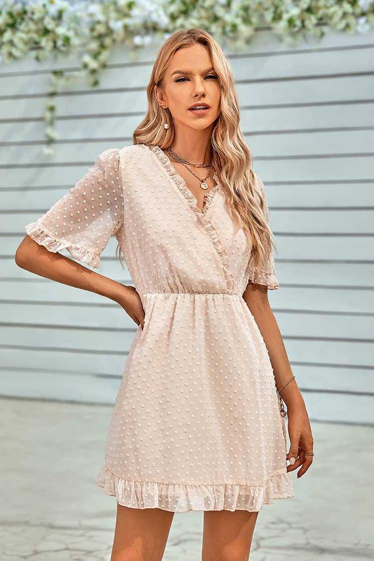 Robe Champêtre  Ivoire