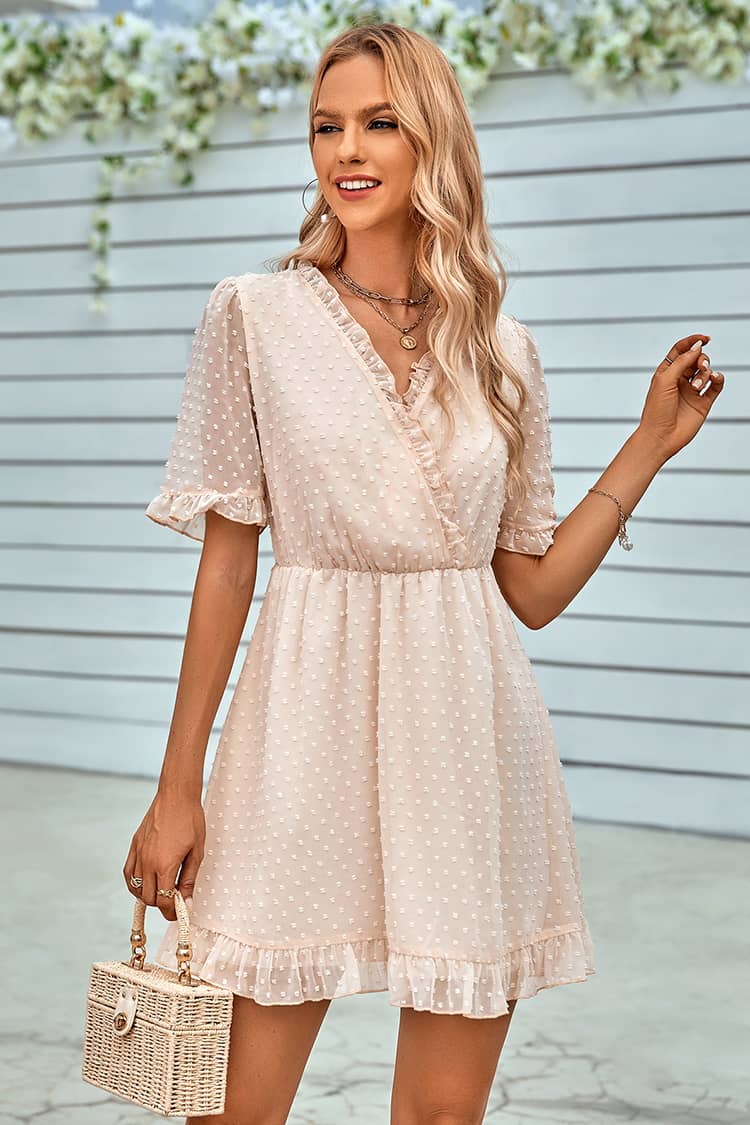 Robe Champêtre  Ivoire