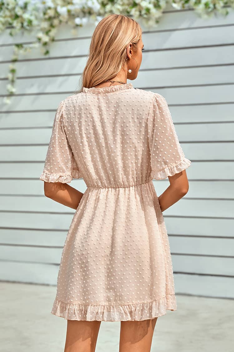 Robe Champêtre  Ivoire