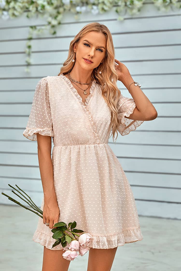 Robe Champêtre  Ivoire