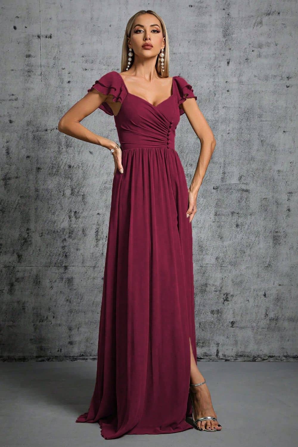 Robe Col Cœur Mariage