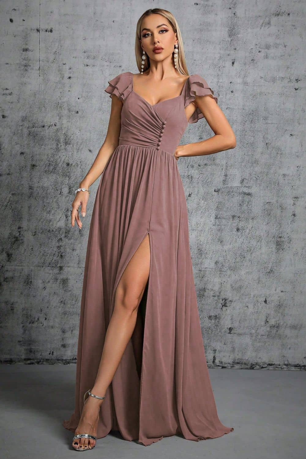 Robe Col Cœur Mariage
