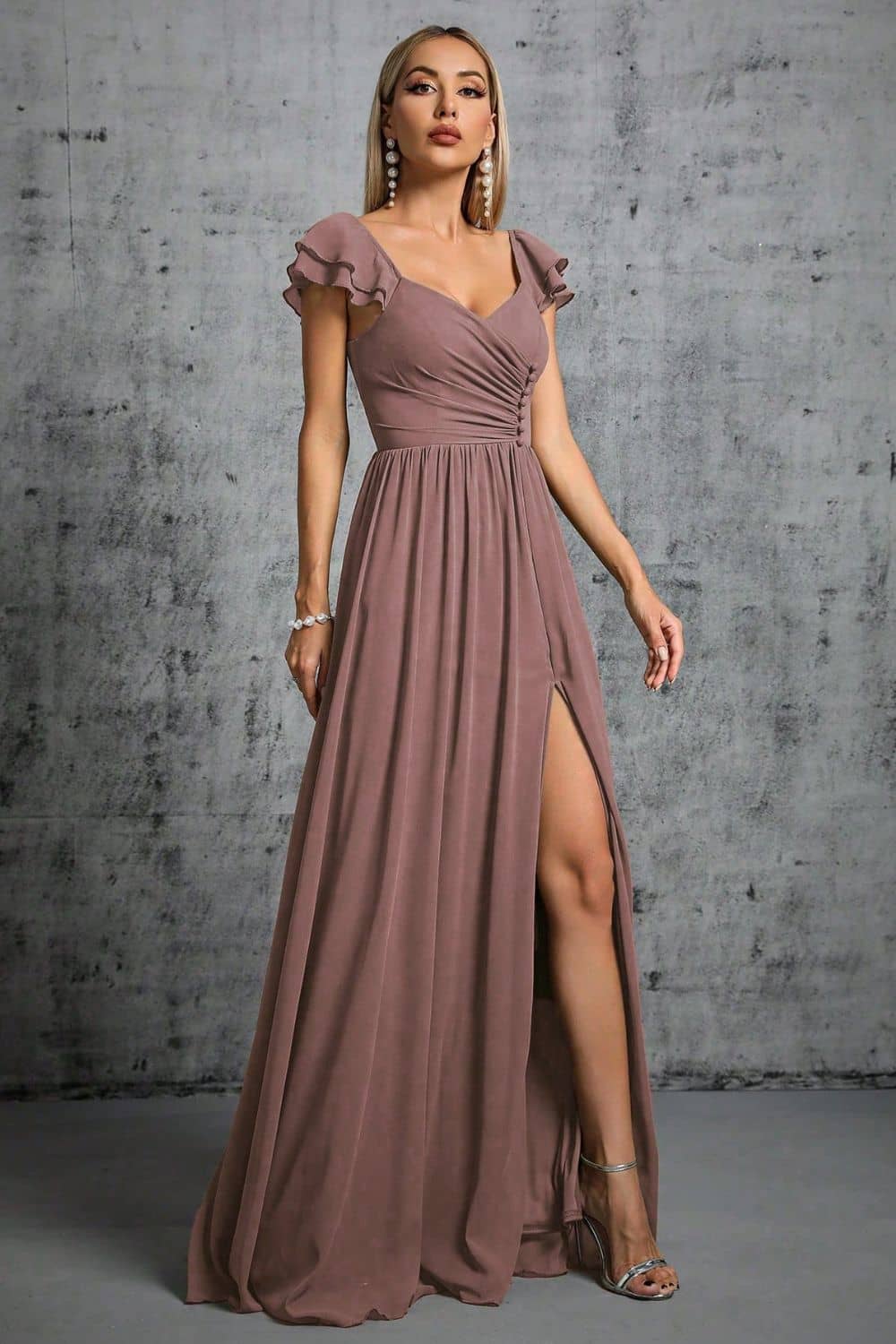 Robe Col Cœur Mariage