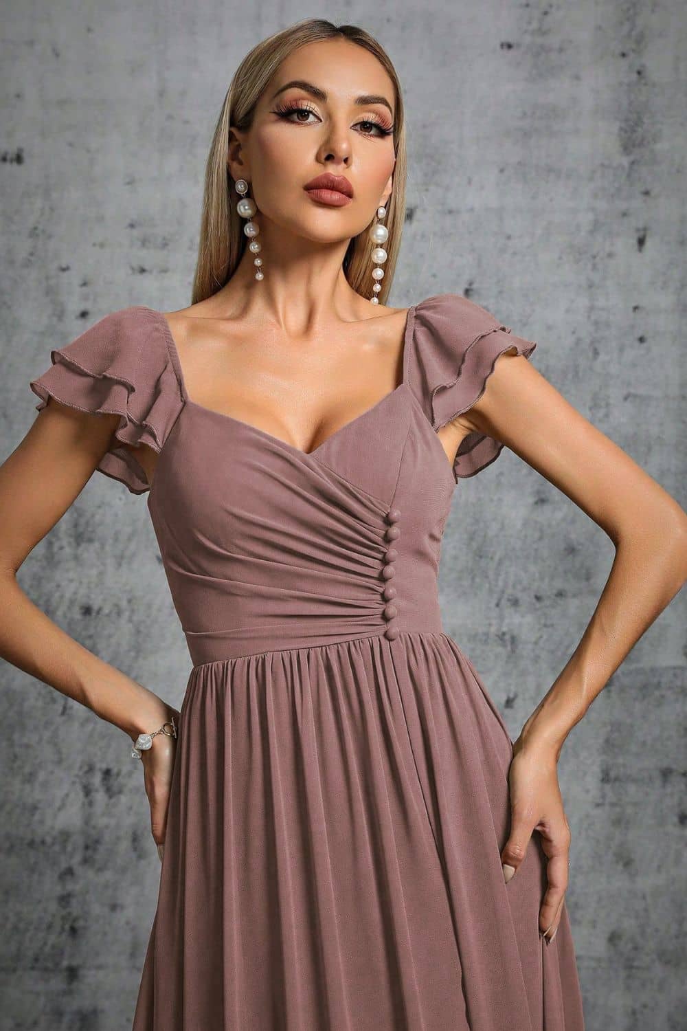 Robe Col Cœur Mariage