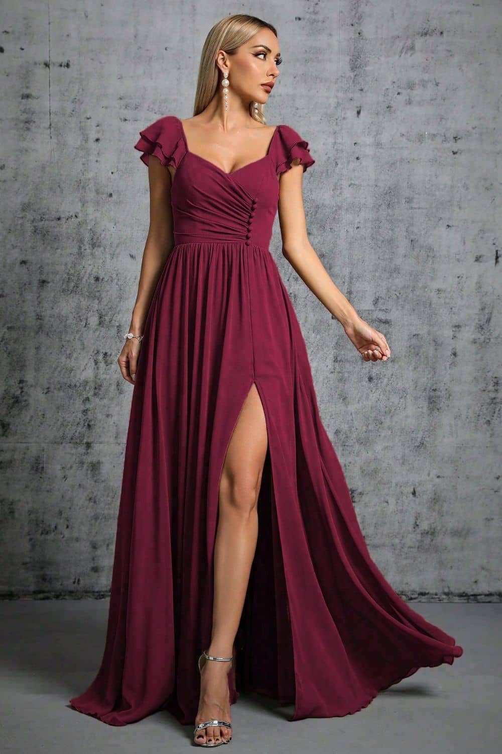 Robe Col Cœur Mariage
