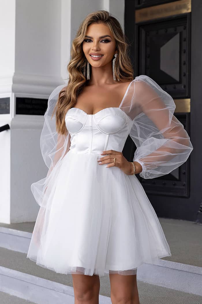 Robe Corset Champêtre  Courte