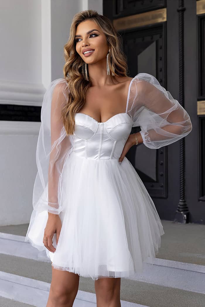 Robe Corset Champêtre  Courte