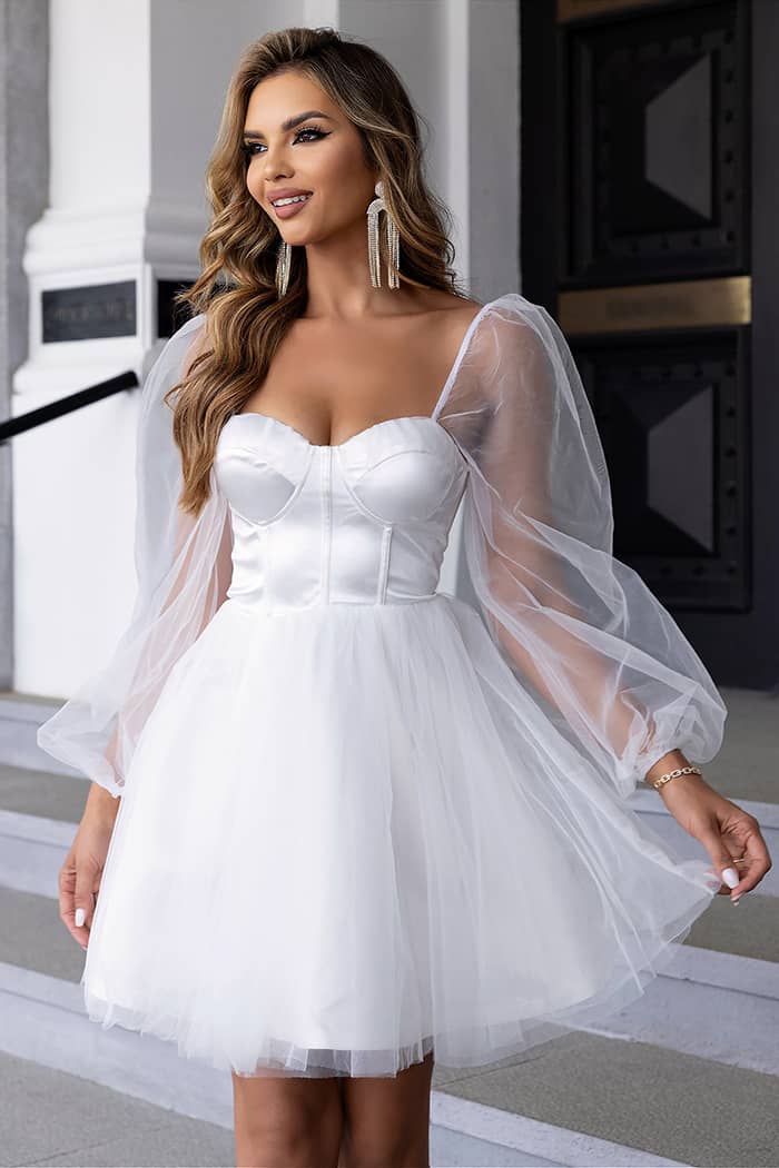 Robe Corset Champêtre  Courte