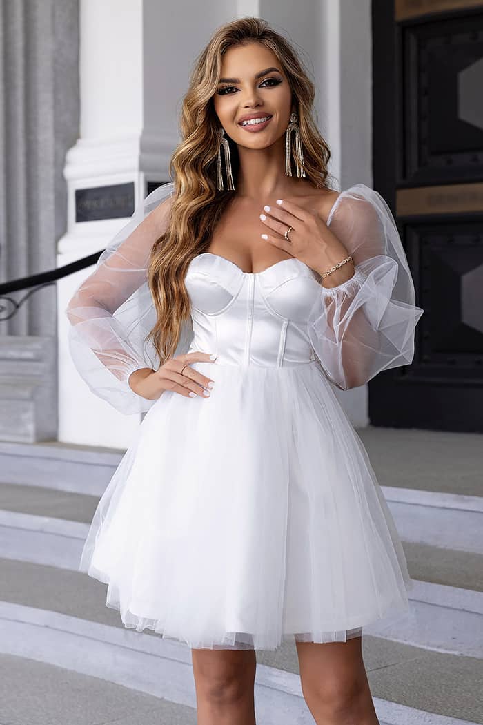 Robe Corset Champêtre  Courte