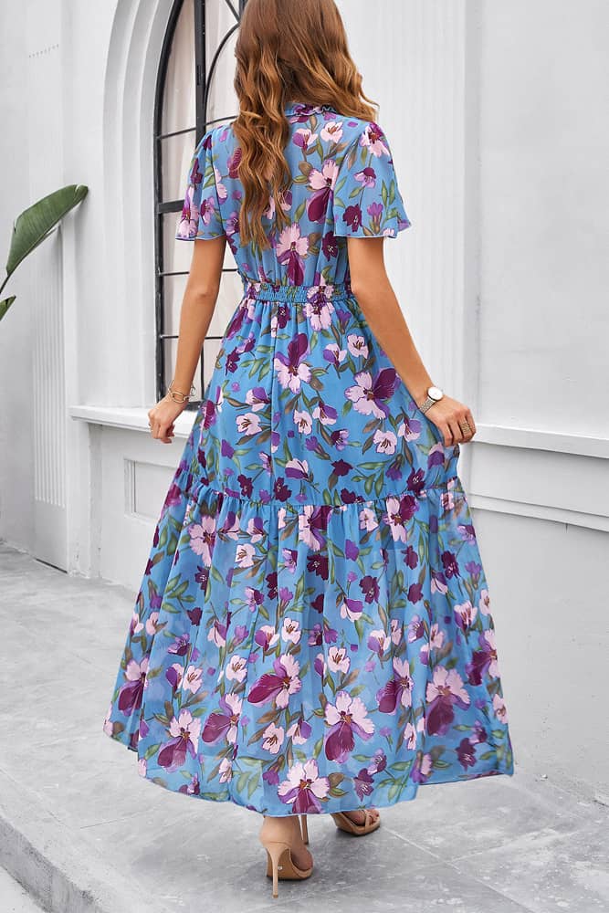 Robe De Printemps  Pour Mariage Champêtre Invitée