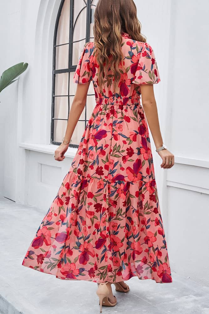 Robe De Printemps  Pour Mariage Champêtre Invitée