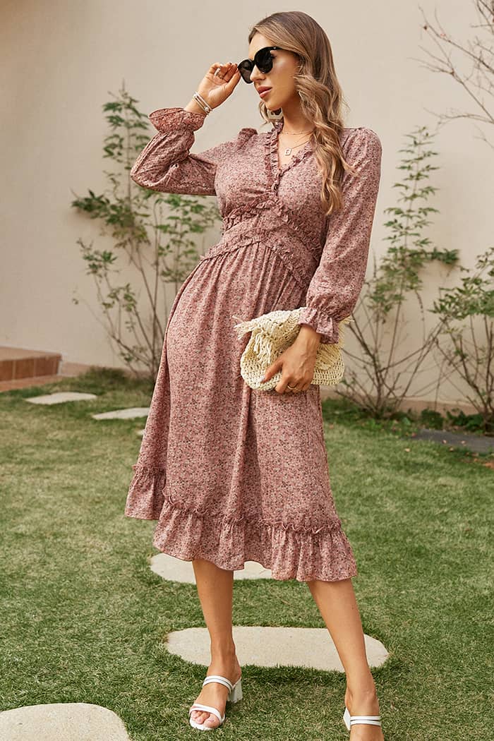 Robe de Printemps pour Mariage  Champêtre Invité
