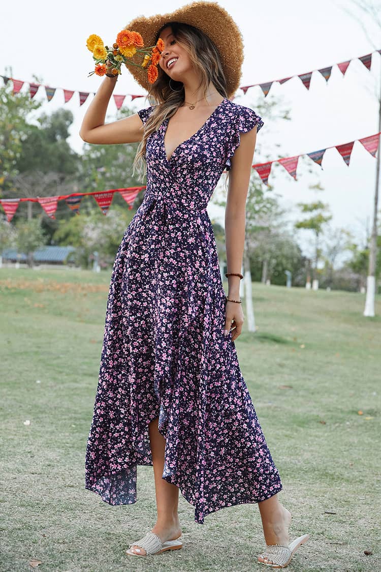 Robe De Soirée Longue  Champêtre