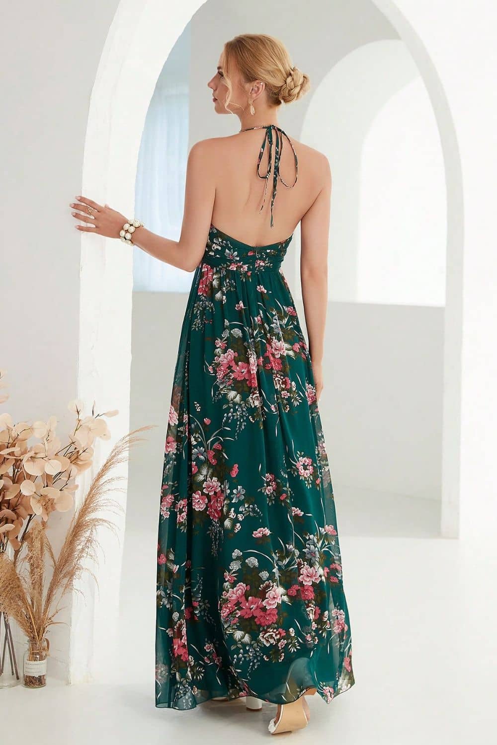 Robe Dos Nu  Fleurie