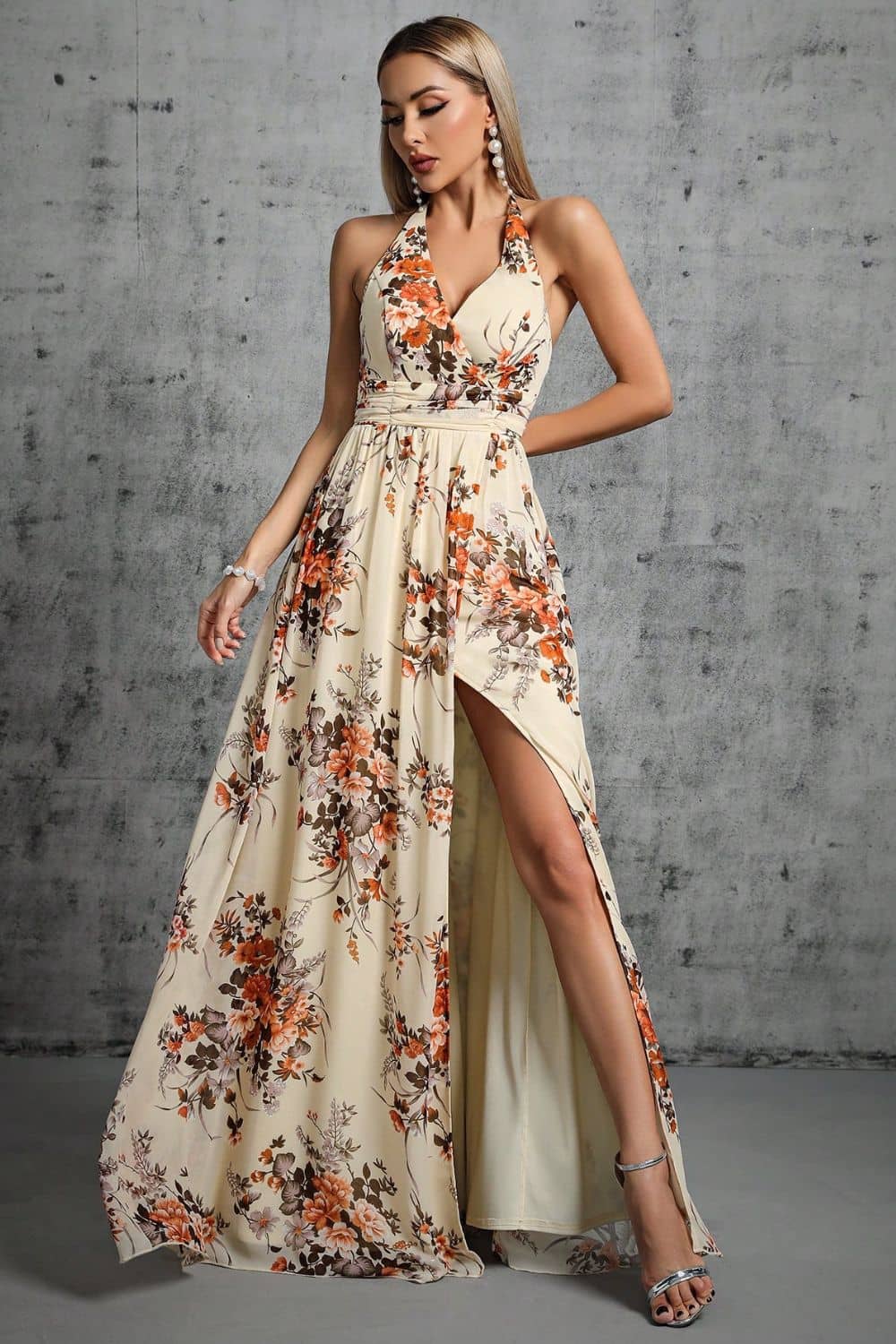 Robe Dos Nu  Fleurie