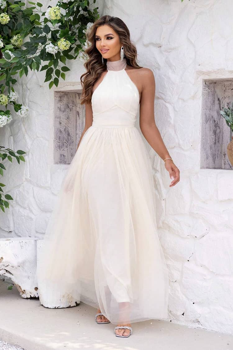 Robe Ecru  Champêtre - A DONNER