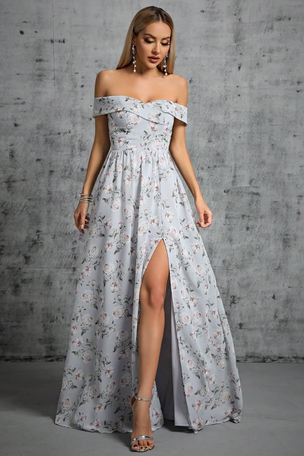 Robe Épaules Dénudées  Pour Mariage