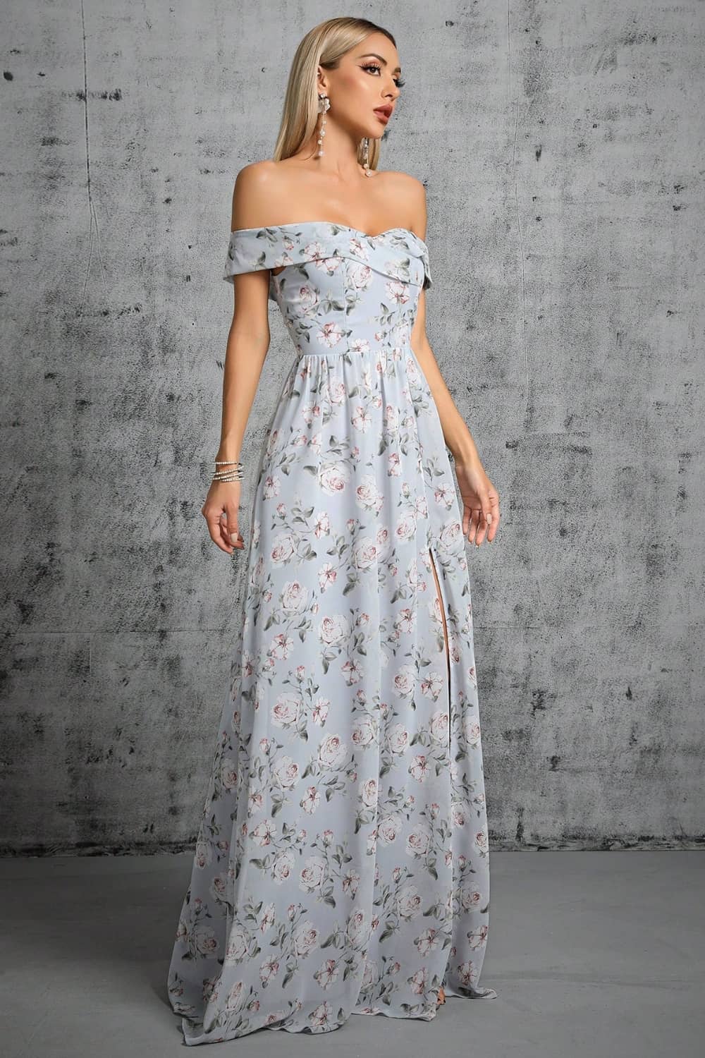 Robe Épaules Dénudées  Pour Mariage