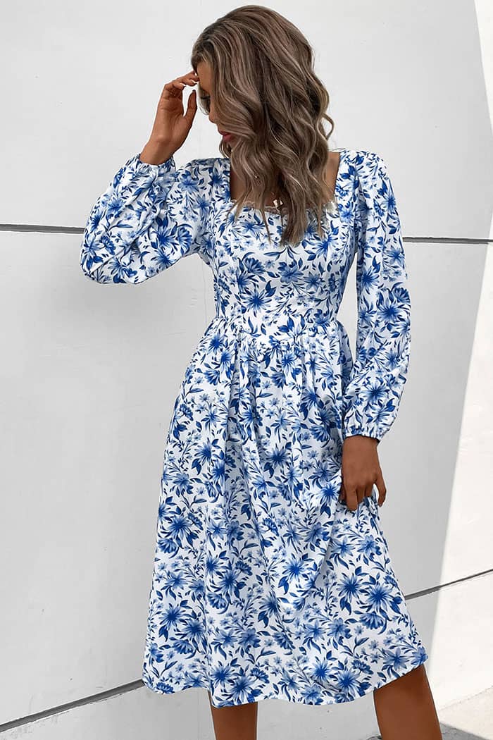 Robe Fleurie Vintage  Champêtre