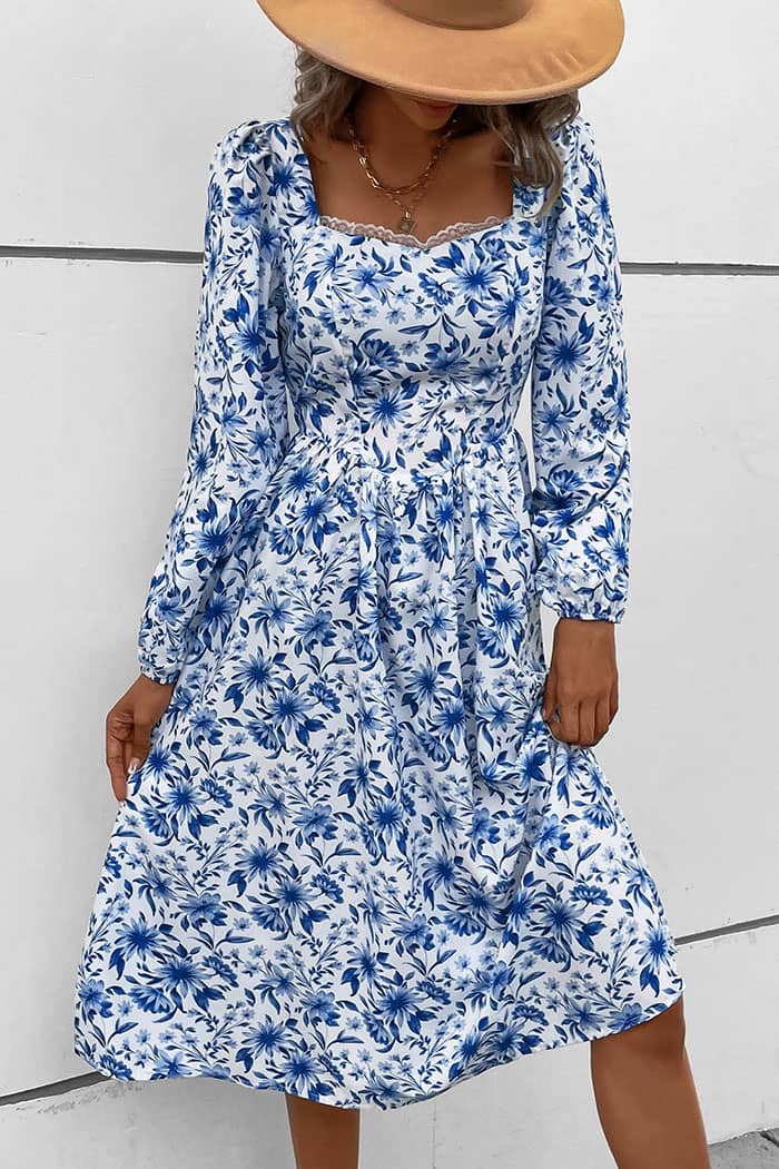 Robe Fleurie Vintage  Champêtre
