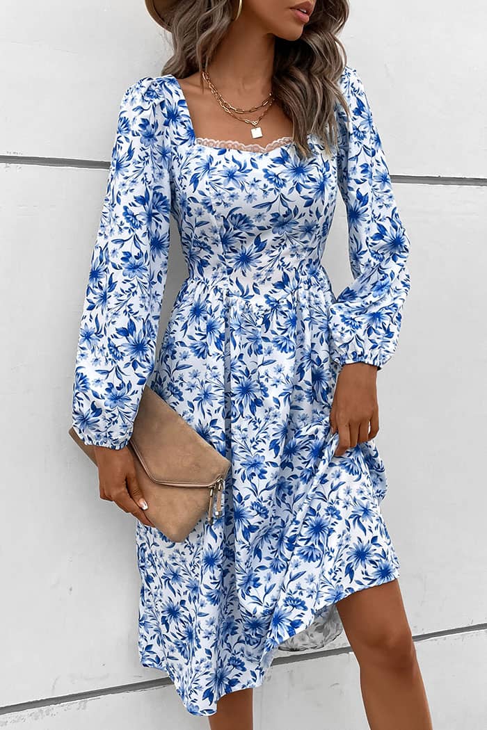 Robe Fleurie Vintage  Champêtre